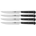 set coltelli da bistecca seghettati steak 4 pezzi