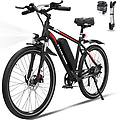 bicicletta elettrica 26-motore 250w-36v10. 4ah-doppio ammortizzatore-e-mtb-ek15
