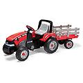 maxi diesel trattore con rimorchio a pedale (igcd0551)