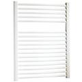 termoarredo scaldasalviette opera in acciaio bianco 77 x 55 cm
