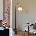 it's about romi lampada ad arco tivoli marrone altezza 163 cm