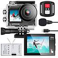 action cam 20mp action cam 4k con touch screen angolo di visione regolabile impermeabile fino a 40m