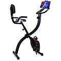 cyclette pieghevole evo b1500 yf1500h + supporto tablet / smartphone