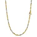 collana uomo oro giallo bianco gl101082