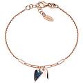 bracciale con charms pendenti donna argento 925 gioiello fantasy brmpclrn