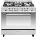 - piano cottura 104l 5 fuochi in acciaio inox ge960cvix2
