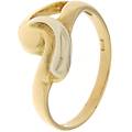 anello donna oro giallo bianco gl100952