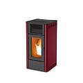 stufa a pellet ad aria gio' kw 8 bordeaux