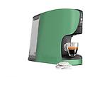 caffettiera a capsule 098150532 0 4 l 15 bar verde con spegnimento automatico