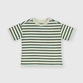 t-shirt in jersey da bambino verde taglia 12m