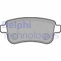 delphi set di pastiglie freno lp2153 posteriore