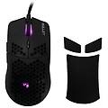 bullet mouse gaming cablato sensore ottico pixart 3360 fino a 24000 dpi 7 pulsanti programmabili