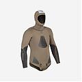 giacca pesca subacquea uomo 500 neoprene 7 mm verde