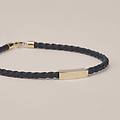 bracciale con targhetta l'homme or oro giallo collezione l'homme or oro giallo