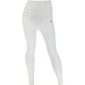 push up wr. up curvy gamba skinny vita alta similpelle bianco donna small
