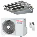 condizionatore canalizzabile u2 trial split 7000+9000+9000 btu inverter a+++ unità esterna 5.