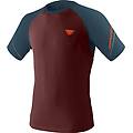 alpine pro maglia trail running uomo bordeaux/blue 52