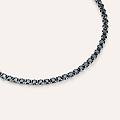 bracciale man code acciaio cristallo collezione man code bianco