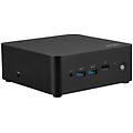 cubi nuc 1m-031xit intel core 3 100u 8 gb ddr5-sdram 512 gb ssd freedos mini pc nero