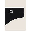 tanga wr. up invisibile senza cuciture nero donna exsmall/small