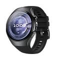 watch 5 46mm / cassa in acciaio inox 316l e cinturino nero / compatibile con ios e android e