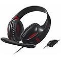 - cuffie gaming con microfono endurance gxt-330 xl colore nero / rosso