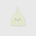 cappello in interlock da neonata beige taglia tu