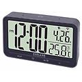 rdc1009 orologio radiocontrollato doppio allarme controllo con tasti temperatura interna grigio