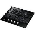 na64h3010ak piano cottura gas da incasso 4 fuochi 60cm colore nero