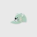 cappello baseball da neonato verde taglia 1/3m