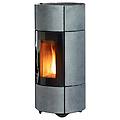 stufa a pellet ad aria in pietra ollare berg air 8 m1 8 10 kw