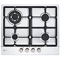 cbgz2414s piano cottura a gas 60cm 8 5kw 4 bruciatori griglie in ghisa piatto inox