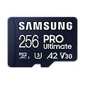 pro ultimate microsd memory card 256gb blue