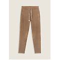 pantaloni donna dritti in felpa garzata chanterelle donna medium