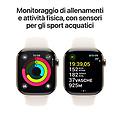 watch series 10 gps + cellular 46mm titanio-oro sport band galassia s/m