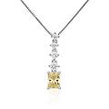 collana argento 925 con pendente donna ins028ct407rhgi