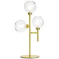 miloox lampada da tavolo glamour dom 3xg9