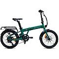 virum 2025 e-bike pieghevole ultraleggera 36v 10ah verde