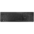 Cherry Kw 9100 Slim Tastiera Rf Senza Fili Bluetooth Qwerty Inglese Nero