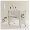 letto co-sleeping puccio azzurro con materasso + cuscino antisoffoco omaggio