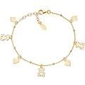 bracciale con charms pendenti donna argento 925 gioiello elementi brlacuorg1