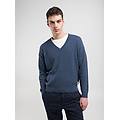 pullover in lana e cashmere sartoriale