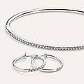 bangle diamade oro bianco diamante collezione diamade oro bianco