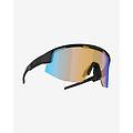 occhiali matrix small nero opaco con lenti nano optics nordic light oro blu