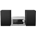 - sistema micro h-fi sc-pm702 lettore cd radio dab+ / fm potenza 80 w usb / bluetooth argento