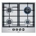 piano cottura gas 4 zone serie 6 pch6a5b90 flameselect inox (60cm)