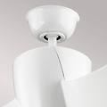 ventilatore da soffitto a led phree 56 a tre pale bianco