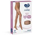 srl collant charme 140 denari beige taglia 3 compressione graduata morbido e confortevole