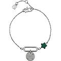 bracciale con stella e pendente leone