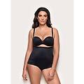 guaina vita alta modellante principessa / nero / xl nero